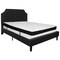 Flash Furniture Queen Platform Bed Set, Black SL-BMF-7-GG - alternate 2